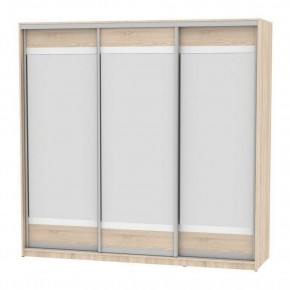 Шкаф-купе B-220х235х60-1 "Белла" (D10D10D10) в Карталах - kartaly.mebel24.online | фото