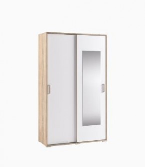 Шкаф-купе Бланка Дуб сонома/Белый в Карталах - kartaly.mebel24.online | фото 1