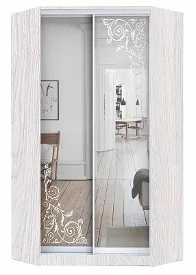 Шкаф-купе ХИТ-У-24-4-66 ОРНАМЕНТ в Карталах - kartaly.mebel24.online | фото