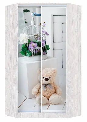Шкаф-купе ХИТ-У-L-24-64-77 МИШКА В ИНТЕРЬЕРЕ в Карталах - kartaly.mebel24.online | фото