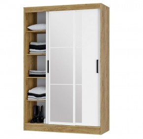 Шкаф-купе Тайм ШКК-03 (крафт/белый) в Карталах - kartaly.mebel24.online | фото 3