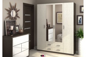 Шкаф Квадро венге/дуб белфорд в Карталах - kartaly.mebel24.online | фото 2