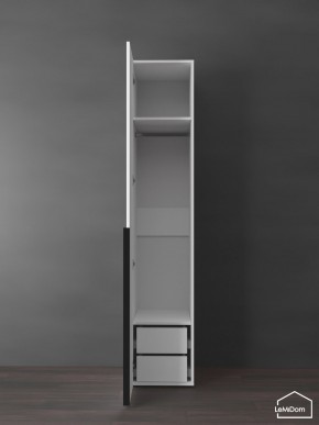 Шкаф Linnea MHR-1-3 2050х400х510 (Белый-М 11.1.1) в Карталах - kartaly.mebel24.online | фото 6
