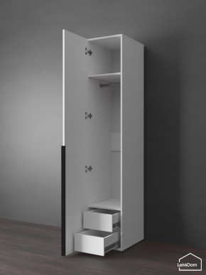 Шкаф Linnea MHR-1-3 2050х400х510 (Белый-М 11.1.2) в Карталах - kartaly.mebel24.online | фото 7