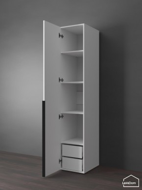 Шкаф Linnea MHR-1-3 2050х400х510 (Белый-М 11.1.2) в Карталах - kartaly.mebel24.online | фото 5