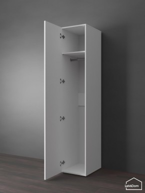 Шкаф Linnea MHR-1PO 2050х400х510 (Белый-М 11.1.1) в Карталах - kartaly.mebel24.online | фото 4