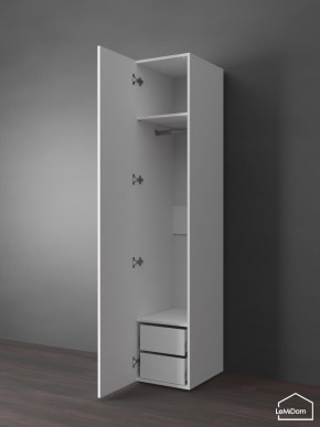 Шкаф Linnea MHR-1PO-3 2050х400х510 (Белый-М 11.1.2) в Карталах - kartaly.mebel24.online | фото 4