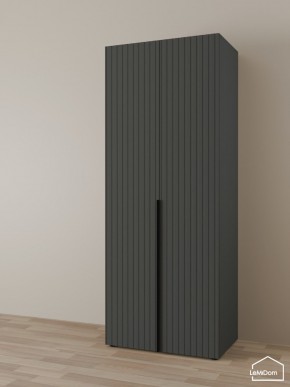 Шкаф Linnea MHR-2-2 2050х800х510 (Графит-М 11.1.25) в Карталах - kartaly.mebel24.online | фото 1