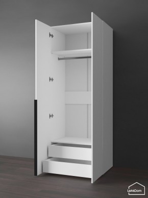Шкаф Linnea MHR-2-3 2050х800х510 (Белый-М 11.1.2) в Карталах - kartaly.mebel24.online | фото 5