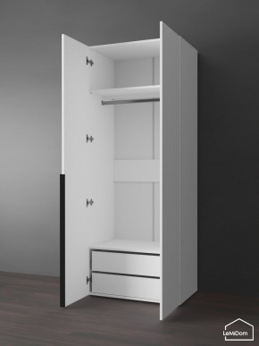Шкаф Linnea MHR-2-3 2050х800х510 (Белый-М 11.1.2) в Карталах - kartaly.mebel24.online | фото 6