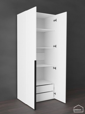 Шкаф Linnea MHR-2-4 2050х800х510 (Белый-М 11.1.2) в Карталах - kartaly.mebel24.online | фото 6