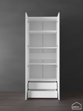 Шкаф Linnea MHR-2PO-4 2050х800х510 (Белый-М 11.1.2) в Карталах - kartaly.mebel24.online | фото 6