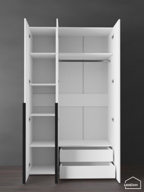 Шкаф Linnea MHR-3-2 2050х1200х510 (Белый-М 11.1.2) в Карталах - kartaly.mebel24.online | фото 6