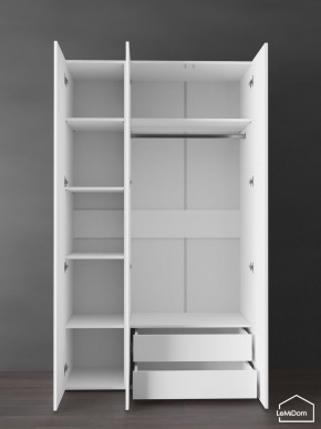 Шкаф Linnea MHR-3PO-2 2050х1200х510 (Белый-М 11.1.2) в Карталах - kartaly.mebel24.online | фото 5