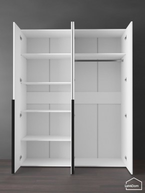 Шкаф Linnea MHR-4-1 2050х1600х510 (Белый-М 11.1.2) в Карталах - kartaly.mebel24.online | фото 4