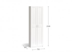 Шкаф МАКС двухдверный узкий, цвет белый в Карталах - kartaly.mebel24.online | фото 3