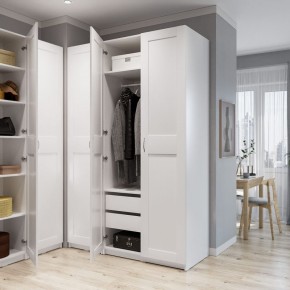 Шкаф МАКС однодверный, цвет белый в Карталах - kartaly.mebel24.online | фото 4
