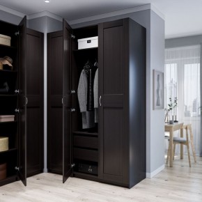 Шкаф МАКС однодверный, цвет Дуб Венге в Карталах - kartaly.mebel24.online | фото 4