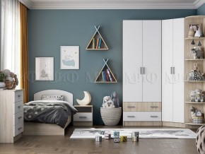 МАРТИНА Шкаф (Белый глянец/дуб сонома) в Карталах - kartaly.mebel24.online | фото 3