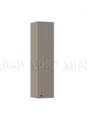 ОЛИВИЯ Шкаф навесной (Глиняный серый/Шарли Мокко) в Карталах - kartaly.mebel24.online | фото