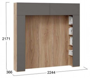 Шкаф навесной Порто СМ-393.21.022-23 в Карталах - kartaly.mebel24.online | фото 5