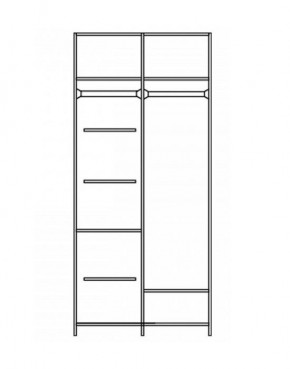 Шкаф Нинель ММ-167-01/03 в Карталах - kartaly.mebel24.online | фото 3