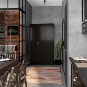 Шкаф ОРИОН трехдверный, цвет Дуб Венге в Карталах - kartaly.mebel24.online | фото 4