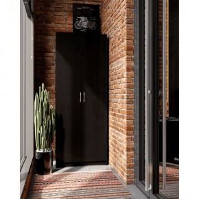 Шкаф ПЕГАС двухдверный, цвет Дуб Венге в Карталах - kartaly.mebel24.online | фото 4