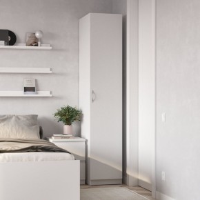 Шкаф ПЕГАС однодверный, цвет белый в Карталах - kartaly.mebel24.online | фото 4