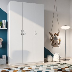 Шкаф ПЕГАС трехдверный, цвет белый в Карталах - kartaly.mebel24.online | фото 2