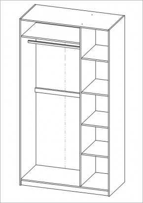 Шкаф ПЕГАС трехдверный, цвет Дуб Венге в Карталах - kartaly.mebel24.online | фото