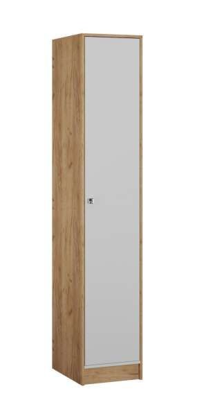 Шкаф-пенал Ямайка ЯПП-1 Дуб крафт золотой/Белый в Карталах - kartaly.mebel24.online | фото 2