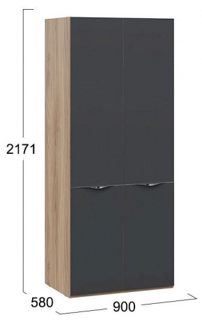 Шкаф платяной Глосс СМ-319.07.211 в Карталах - kartaly.mebel24.online | фото 4
