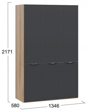 Шкаф платяной Глосс СМ-319.07.431 в Карталах - kartaly.mebel24.online | фото 4