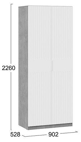 Шкаф платяной Хилтон в Карталах - kartaly.mebel24.online | фото 4