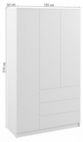 Шкаф платяной Мадера в Карталах - kartaly.mebel24.online | фото