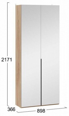 Шкаф платяной Порто СМ-393.07.224 в Карталах - kartaly.mebel24.online | фото 4