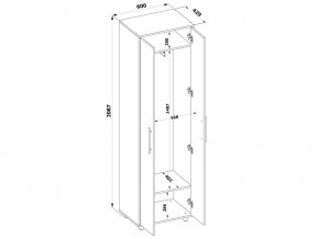 Шкаф платяной ШО-1 в Карталах - kartaly.mebel24.online | фото 4