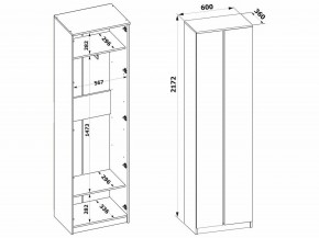 Шкаф платяной ШО-4 в Карталах - kartaly.mebel24.online | фото 8