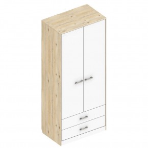 Шкаф "Милана" 2-х створчатый с 2 ящиками в Карталах - kartaly.mebel24.online | фото