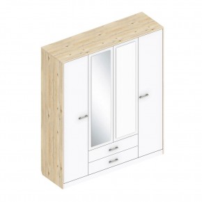 Шкаф "Милана" 4-х створчатый в Карталах - kartaly.mebel24.online | фото