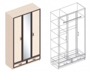НАОМИ Шкаф 3-х створчатый в Карталах - kartaly.mebel24.online | фото 2