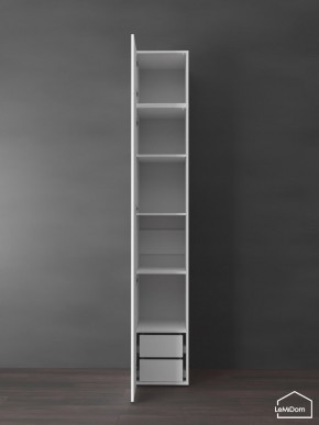 Шкаф с антресолью Linnea MHR-1POA-4 2450х400х510 (Белый-М 11.1.1) в Карталах - kartaly.mebel24.online | фото 6