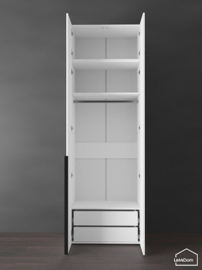 Шкаф с антресолью Linnea MHR-2A-3 2450х800х510 (Белый-М 11.1.1) в Карталах - kartaly.mebel24.online | фото 6