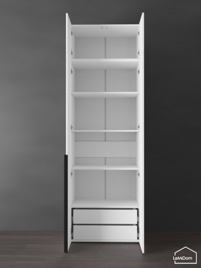 Шкаф с антресолью Linnea MHR-2A-4 2450х800х510 (Белый-М 11.1.1) в Карталах - kartaly.mebel24.online | фото 6