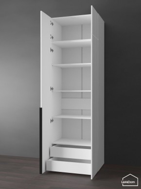 Шкаф с антресолью Linnea MHR-2A-4 2450х800х510 (Белый-М 11.1.2) в Карталах - kartaly.mebel24.online | фото 5