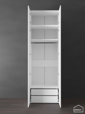 Шкаф с антресолью Linnea MHR-2POA-3 2450х800х510 (Белый-М 11.1.1) в Карталах - kartaly.mebel24.online | фото 5