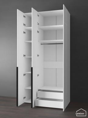 Шкаф с антресолью Linnea MHR-3A-2 2450х1200х510 (Белый-М 11.1.1) в Карталах - kartaly.mebel24.online | фото 5
