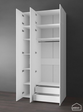 Шкаф с антресолью Linnea MHR-3POA-2 2450х1200х510 (Белый-М 11.1.1) в Карталах - kartaly.mebel24.online | фото 5