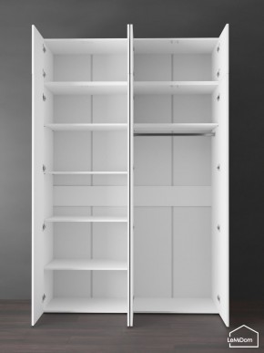 Шкаф с антресолью Linnea MHR-4POA-1 2450х1600х510 (Белый-М 11.1.2) в Карталах - kartaly.mebel24.online | фото 4
